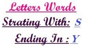 Let's take a look at some of the popular longest words that start with s and end in y....