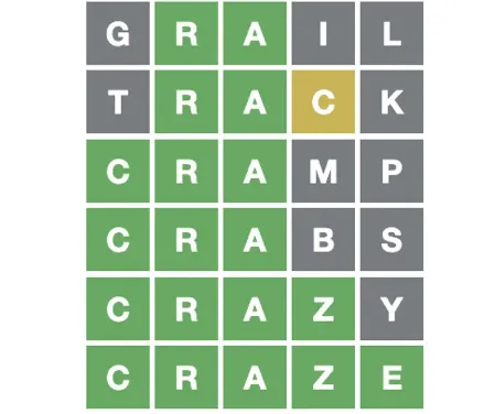 Words can be two in the same letter.