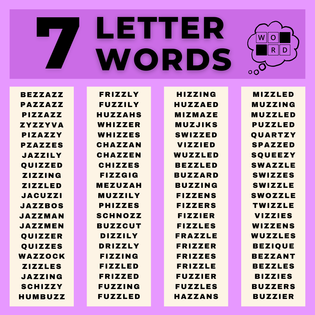 7 letter words